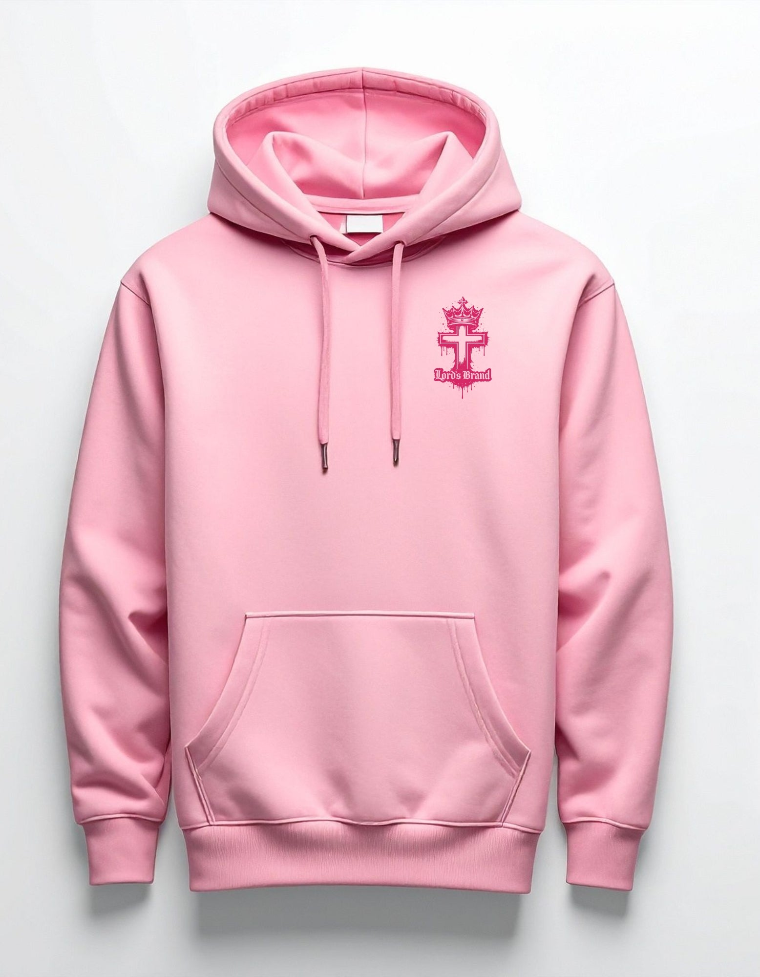 Pink Hoodie - When I Follow my Heart It Leads Me to You